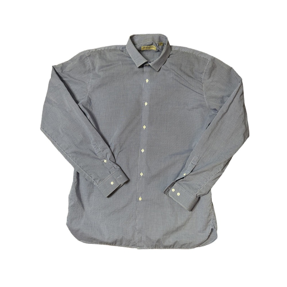 Burberry London Mens Long Sleeve Button Down 16 1/2-42